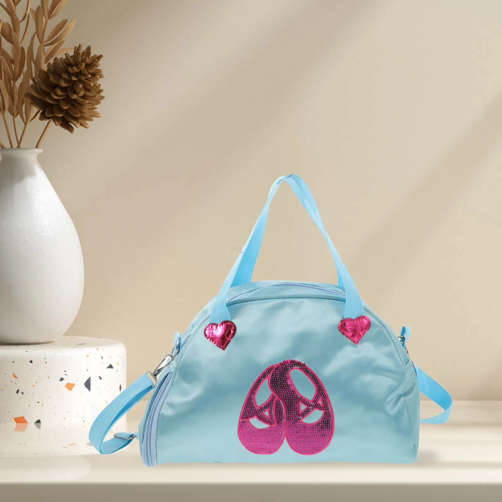 

Lightweight Children Dance Backpack Ballet Bag for Girls Toddler Gymnastics Large Capacity Storage Shoes Outfits Yoga