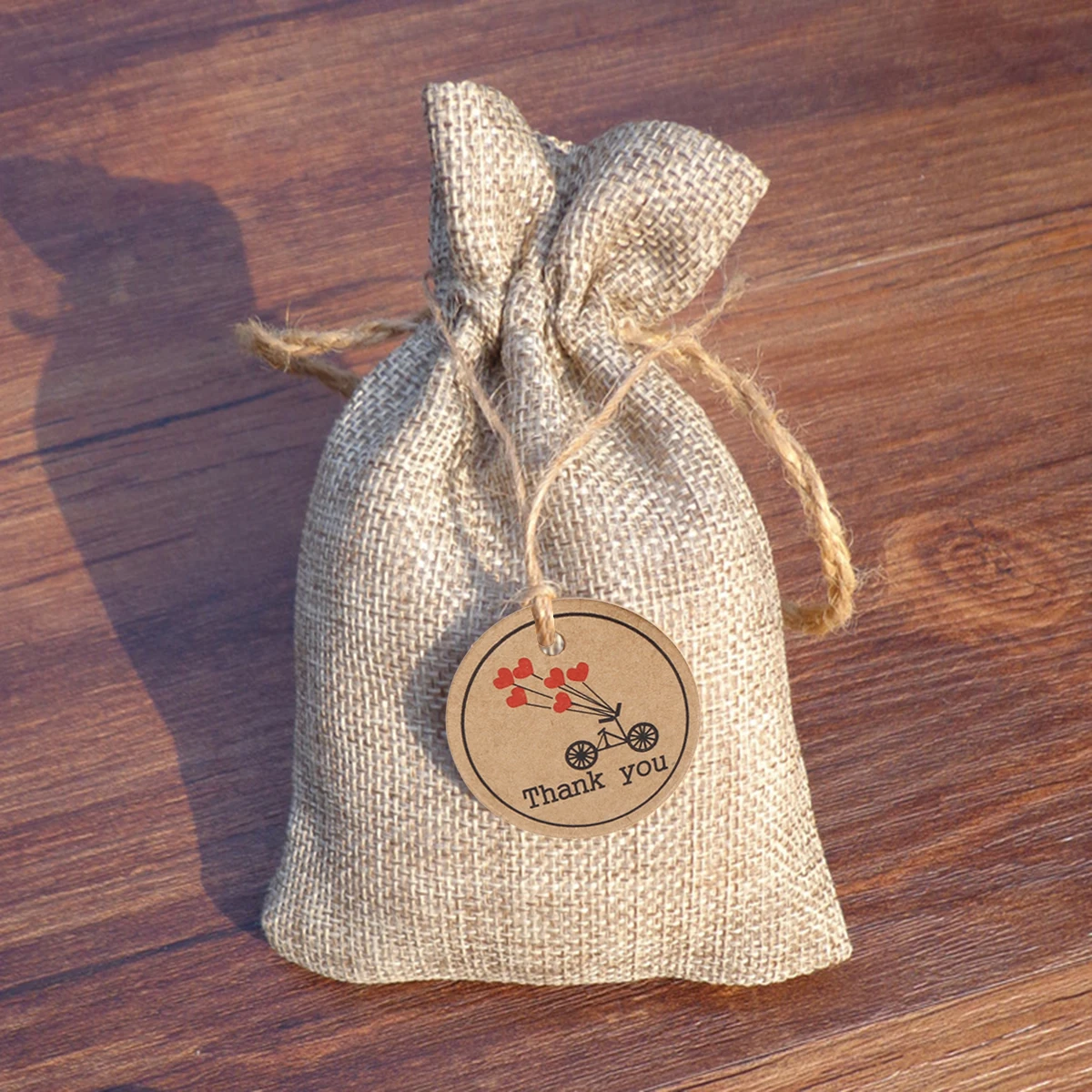 

200pcs Thank Tags Kraft Paper Hangtags for Wedding Kraft Paper Gift Tag Parties EcoFriendly Gift Hangtag Lightweight