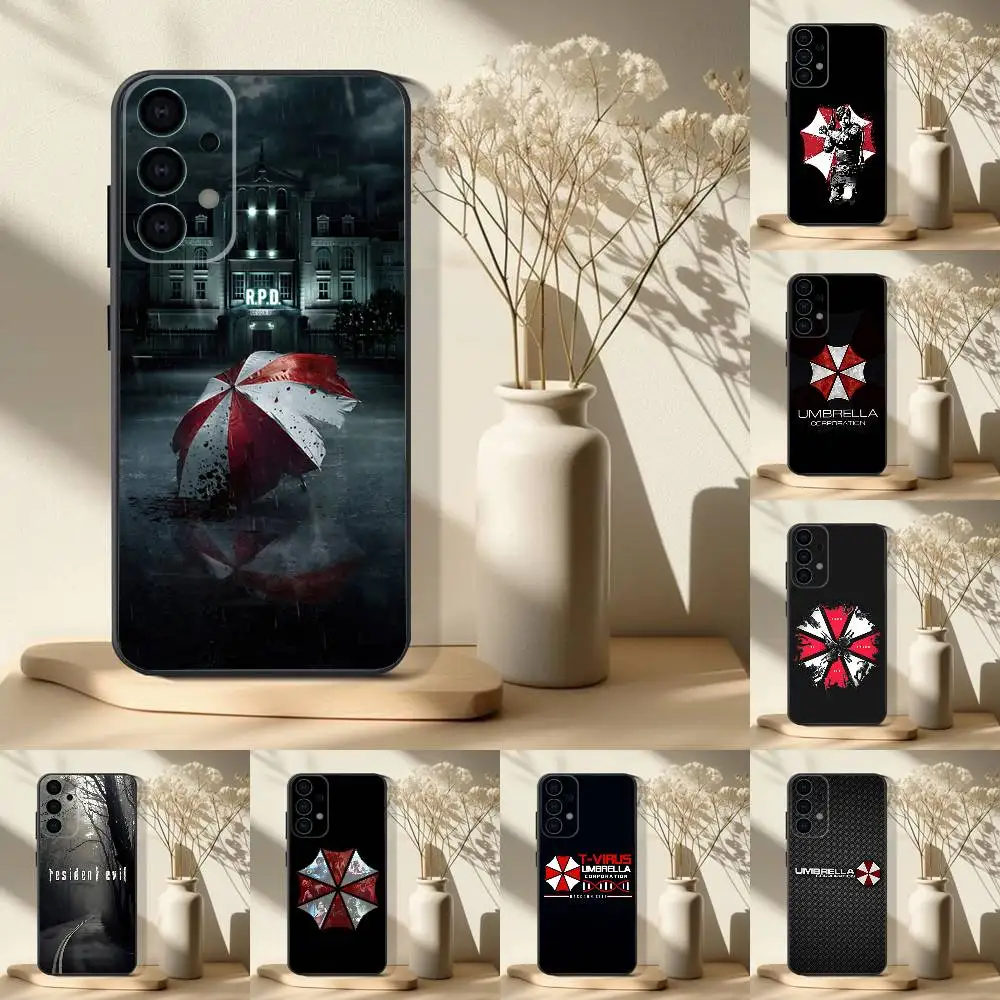 

Game Resident Evil Video Phone Case For Samsung S 25,24,23,22,30,21,10,9,Ultra,Plus,Lite,FE,4,5G Black Soft Case