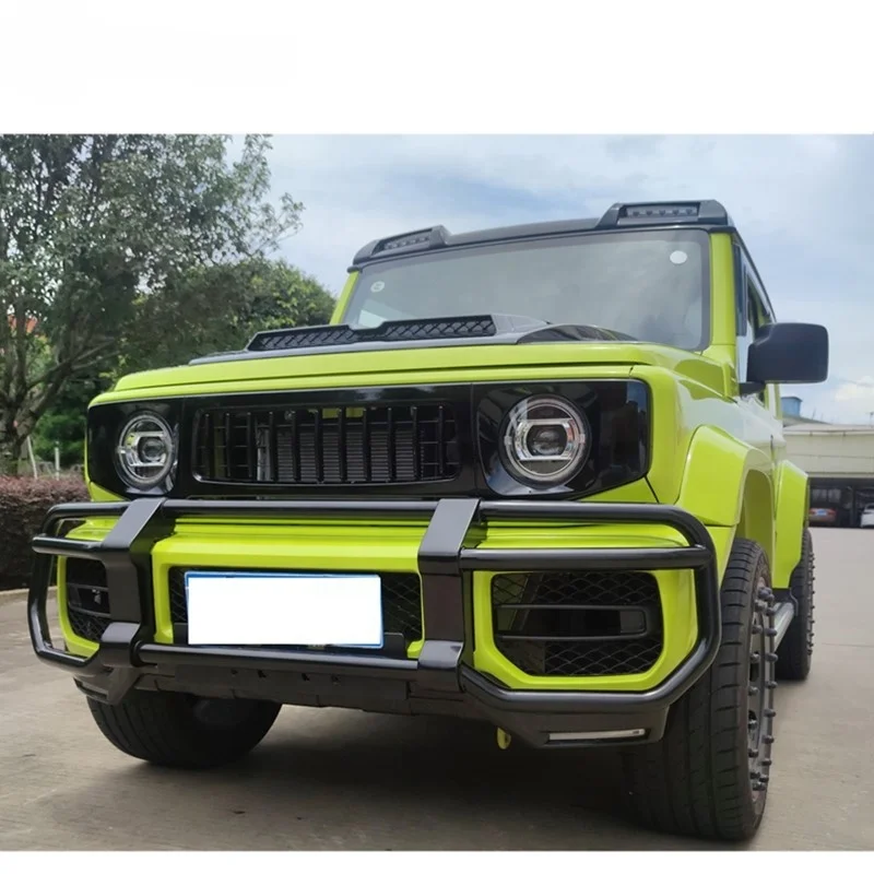 

Защита переднего бампера автомобиля Jimny, высококачественные автомобильные детали из нержавеющей стали, защита переднего бампера