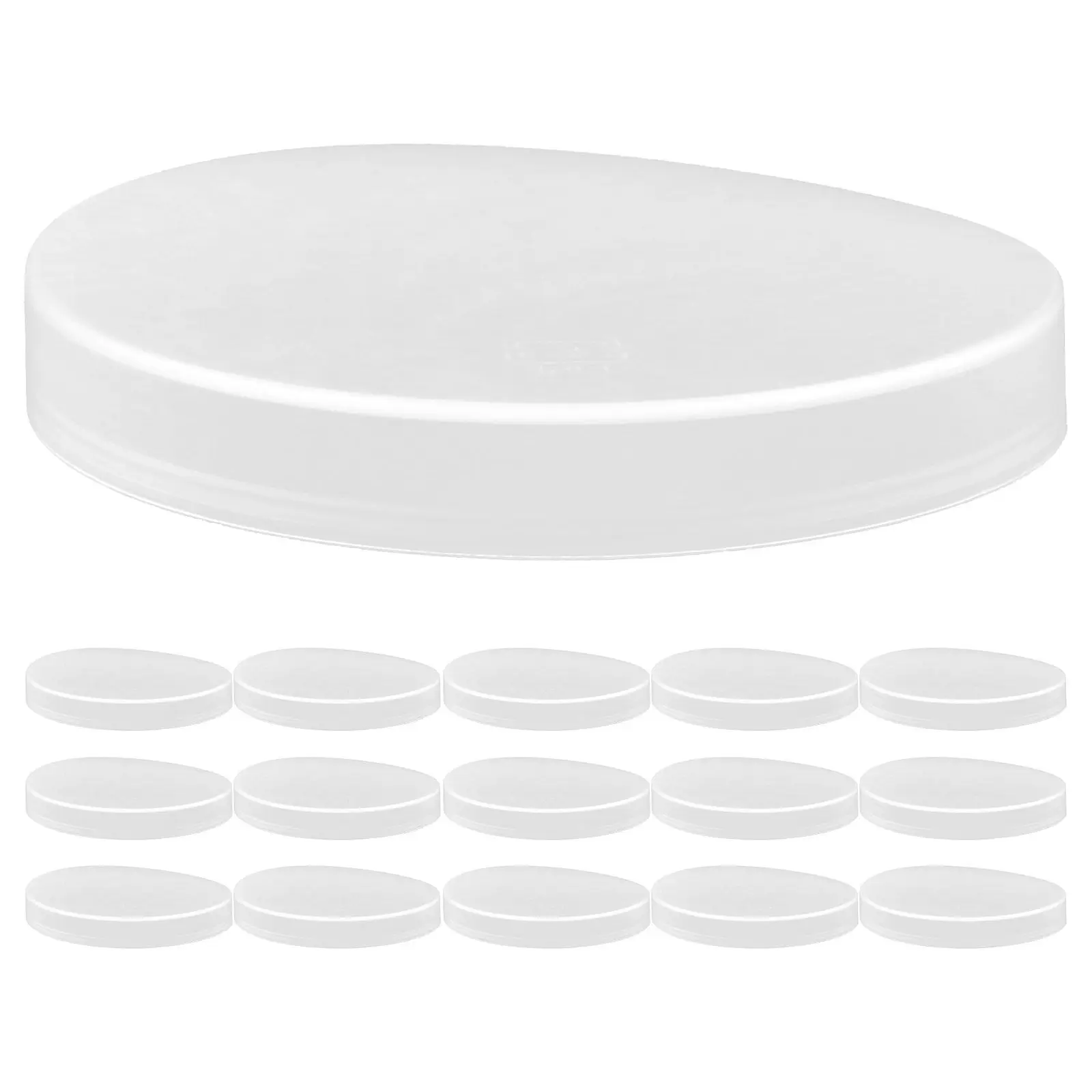 

50Pcs Reusable Leak Proof Milk Bottle Caps Replacement Lids Protective Bottle Lids for Home Use Replacement Caps