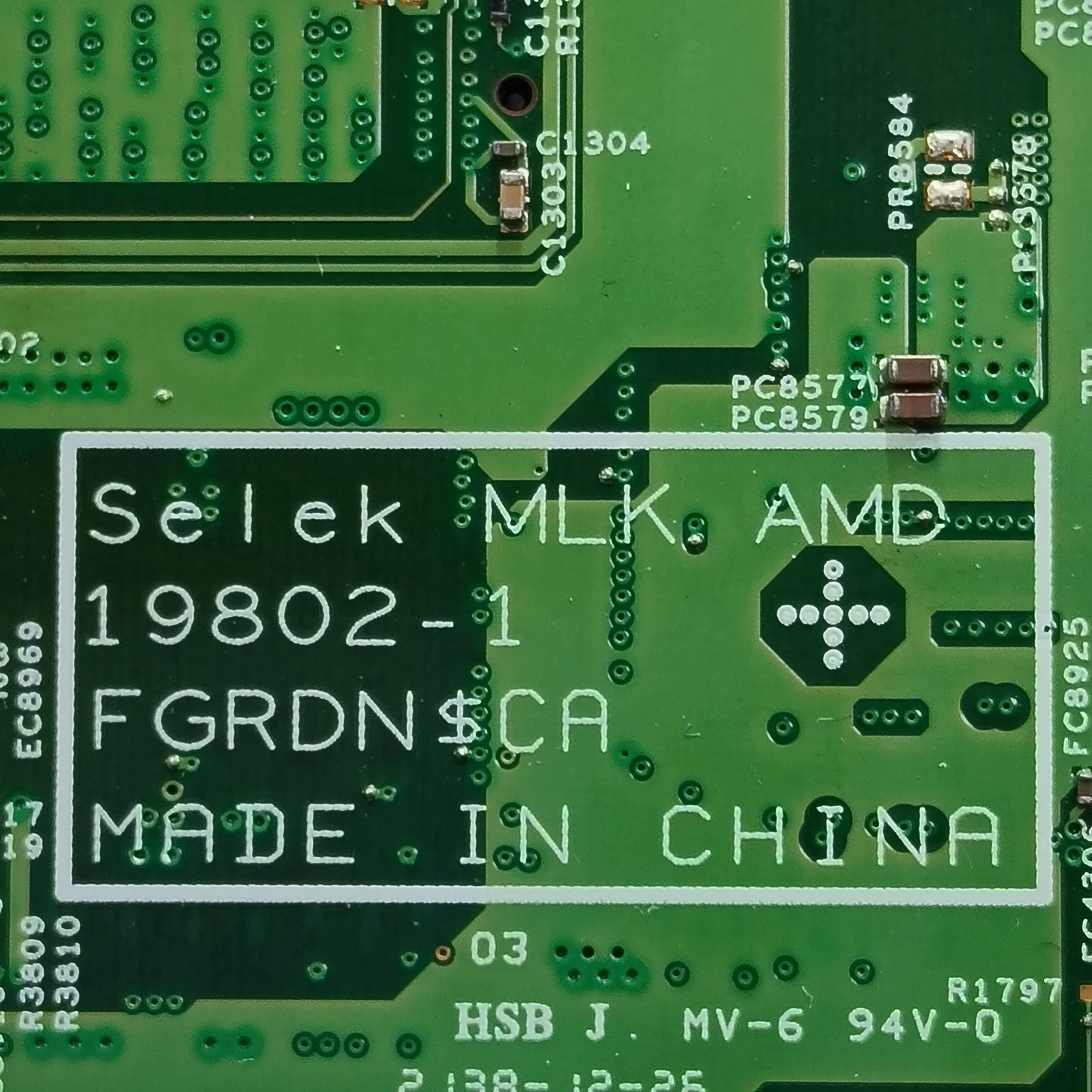 สําหรับ Dell G5 5505 แล็ปท็อป R7-4800H 6GB RX5600M 0JT83K Mainboard 19802-1