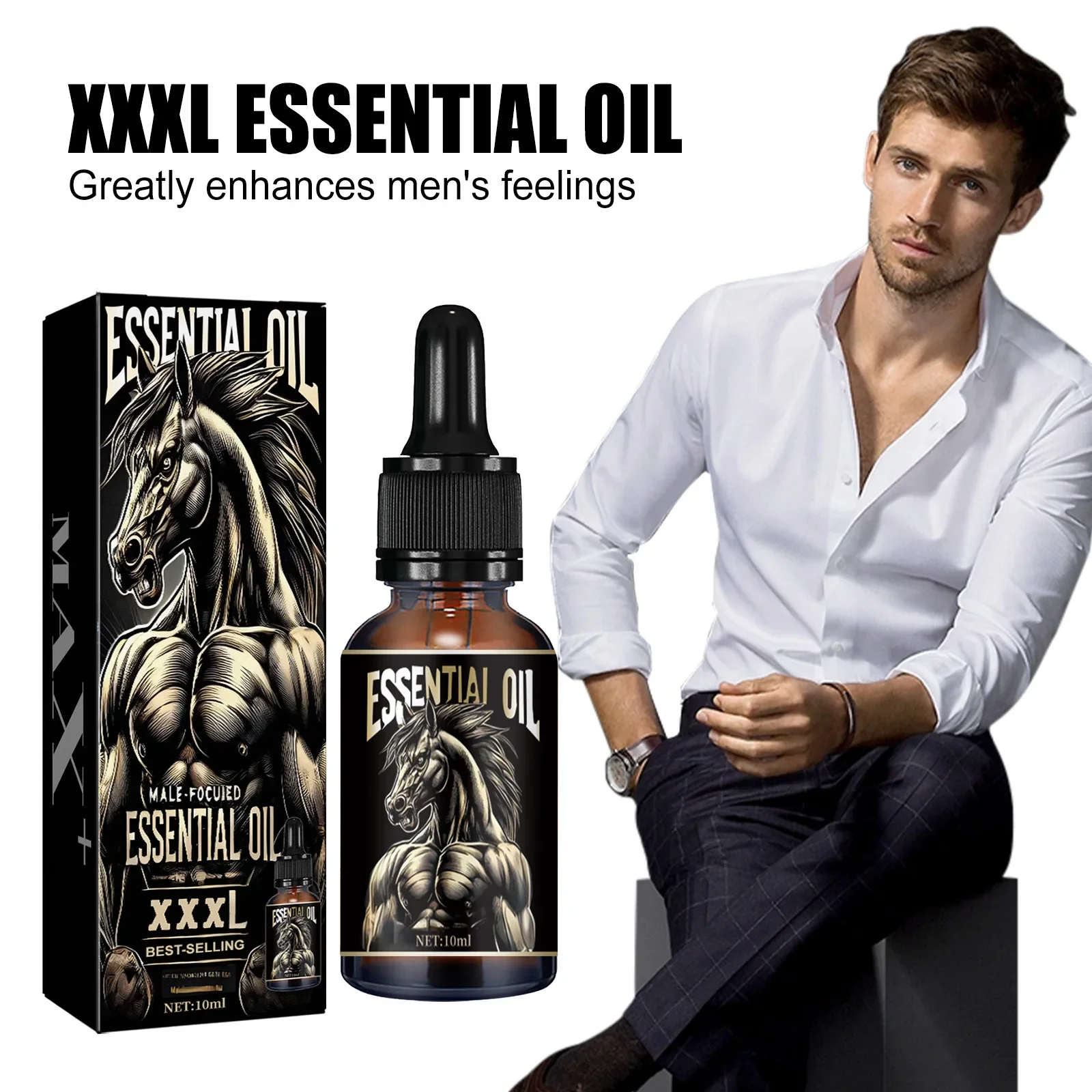 Enlargement Oil & Thickening Erectile Enhancement Products Care XXXL Adult Products Genital Daily Care for big cock