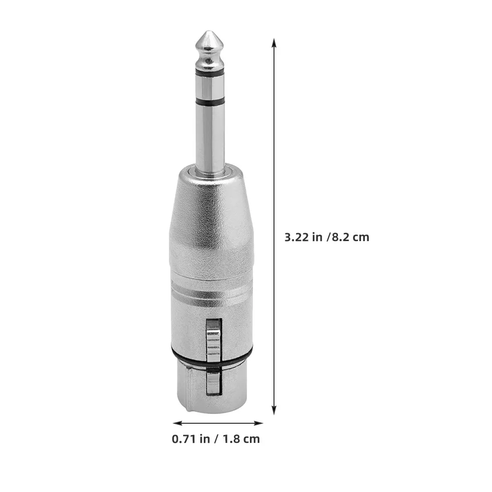 2 pcs Connector Adapter Audio Female Halloween Christmas New Year Audio Connectors Adapter Band Banded Church Churches