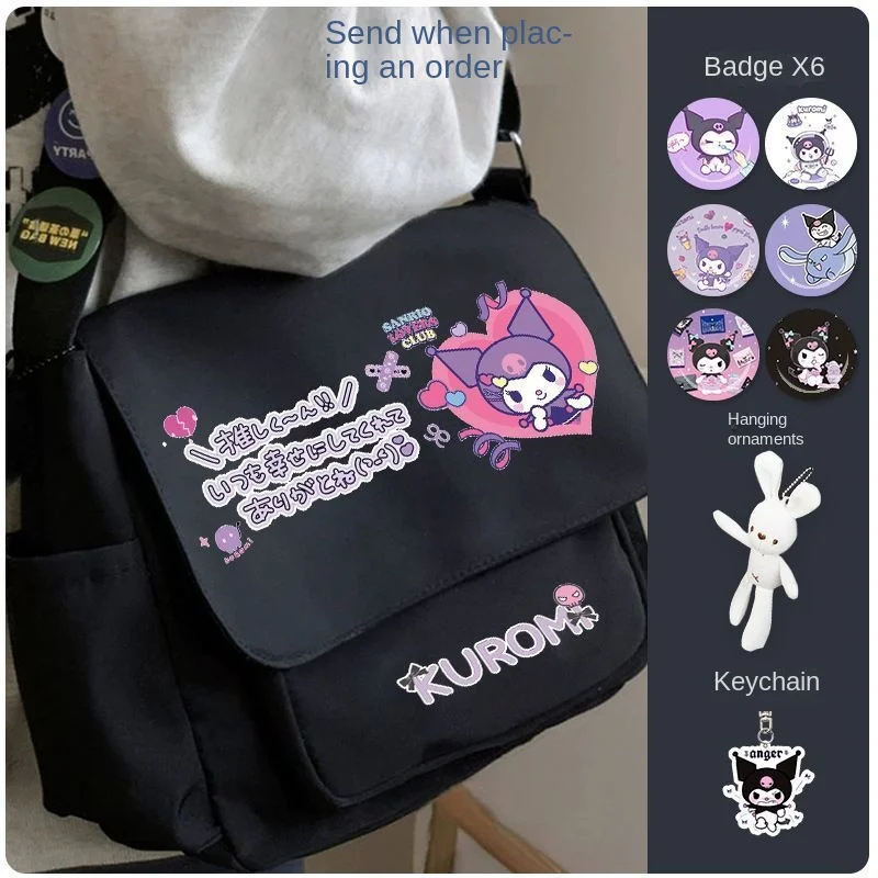 Kawaii Sanrio Kuromi  Net Red Con La Stessa Borsa All-match Borsa Sotto Le Ascelle Borsa A Tracolla Giappone Corea Del SudRegalo