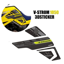 Fit Suzuki V STROM VSTROM DL 1050 XT 1050XT adhesive Adventure Tank Grips Pad Protector Stickers Fuel Oil Kit