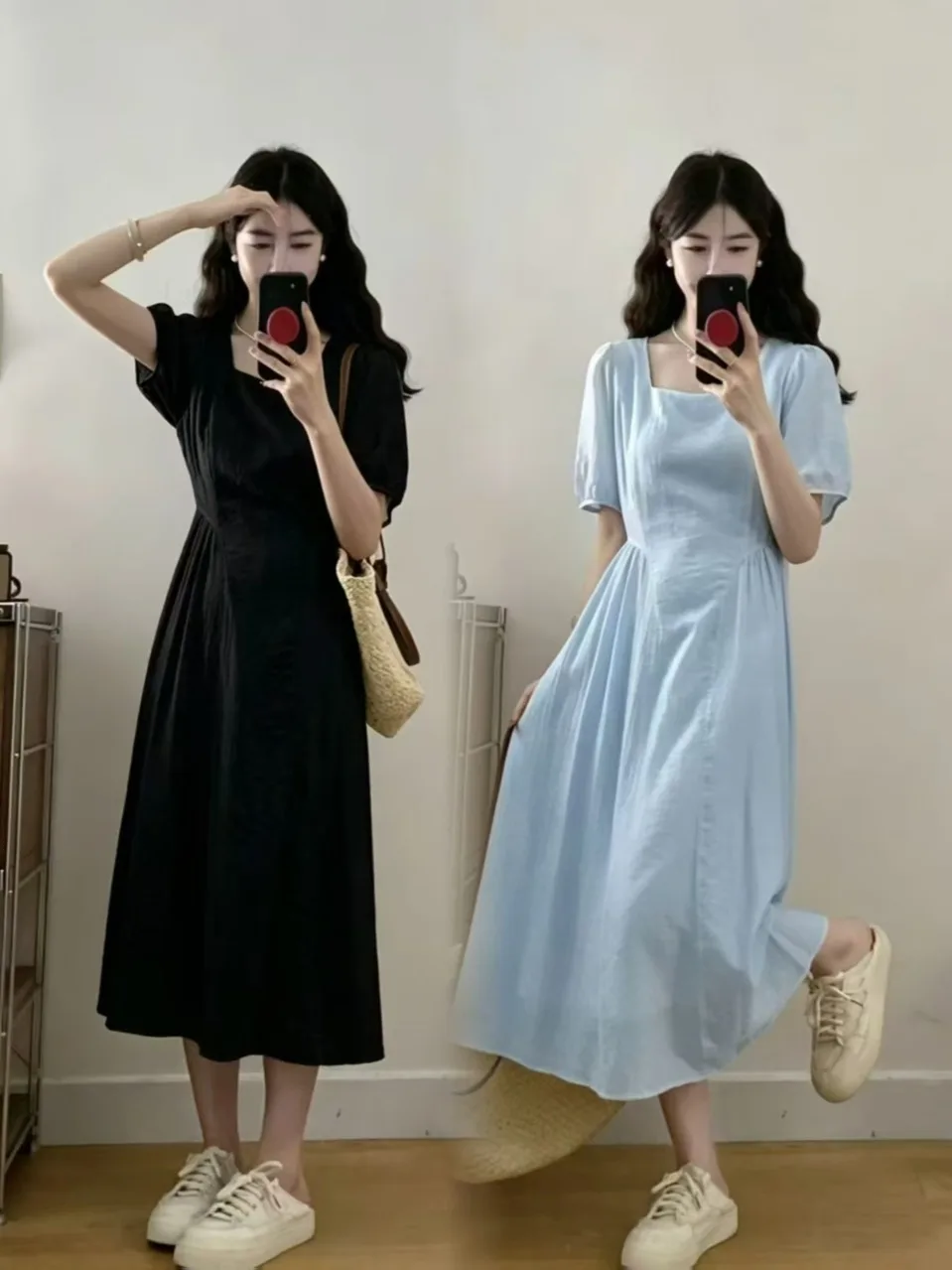 

plus Size Casual Versatile Dress Fashionable Summer Gentle Style High Fashion Sensation Slimming Long Dress for plus Size Women