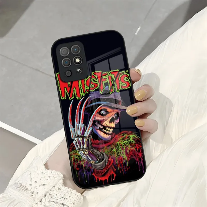 The Misfits Glenn Danzig Phone Case For Huawei P30 Lite P50 P20 P40 P10 P9 Smartp Z Mate 40 Honor 30 50 60 Pro Plus Glass Cover