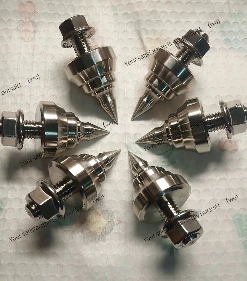 

Для HiFi Audio M6 M8 M10 из нержавеющей стали, стойка для усилителя динамика, изоляционная амортизирующая подставка для ног, шипы для амортизатора ногтей