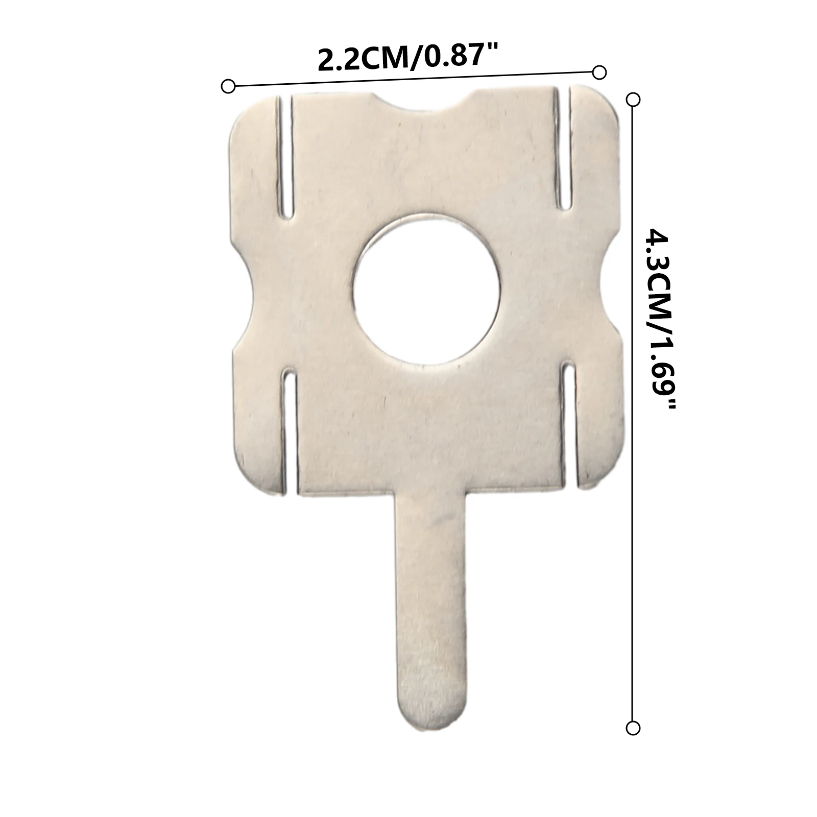 10pcs Nickel Sheets Soldering Tools Spot Steel T6 Battery U-Shaped Weldable Welding Nickel 4S Welding Tools Ductility