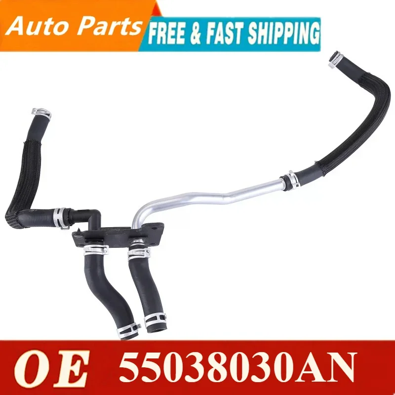 

High quality Heater Supply & Return Hose 55038030AN Fit For Jeep Grand Cherokee Dodge Durango 2011- 2021