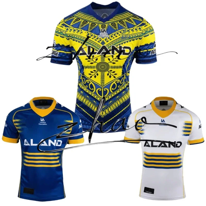 

2023 Parramatta Crocodiles NRL Home Jersey, Loose and Breathable Sports Motorcycle T-shirt