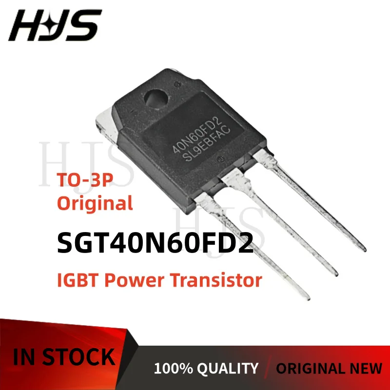 5-20PCS Original Brand New SGT40N60FD2 40N60FD2 SGT40N60FD2PN TO-3P 40A 600V IGBT tube for welding machines