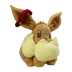 Dynamax Eevee Peluche pluszowy Pokemon Umbreon Jolteon Espeon wypchane lalki Sylveon leyeon Pikachu pluszowe zabawki Kawaii Elf świąteczny prezent