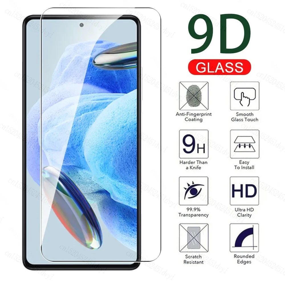 Tempered Glass for Xiaomi Redmi Note 12S 12 4G 12 Pro 5G 10 11 Pro Plus 11S 10S 8T 8 7 9S 9 Pro Max Glass Screen Protector