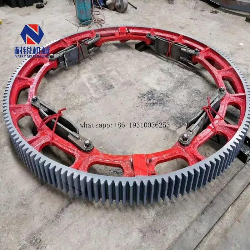 

Gearbox Girth Large Helical Wheel Ring Wholesale Customized Gears Bearing Bull Pinion Ball Mill Gear for Sale