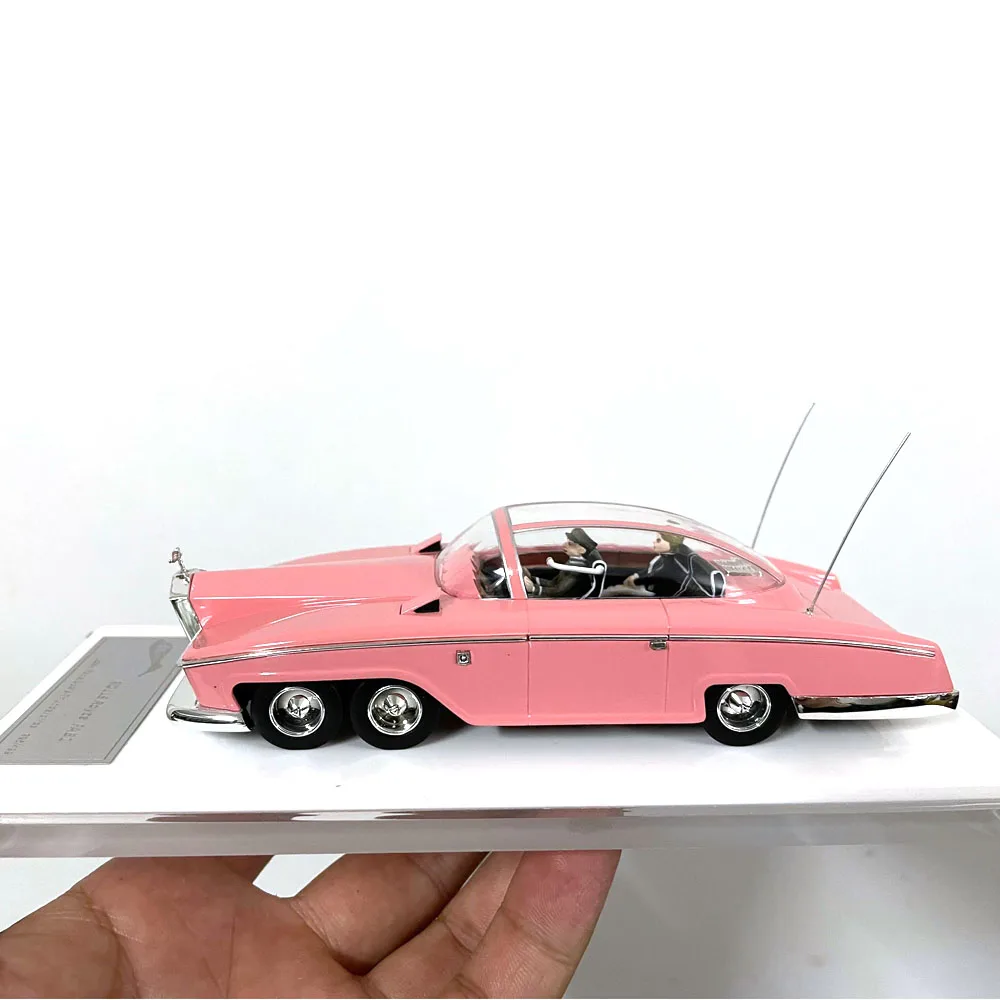 HRN Model 1/43 Scale Resin Model Car RR FAB1 Lady Penelope's Thunderbirds Birthday Gift Toy Scene Decoration New in Box