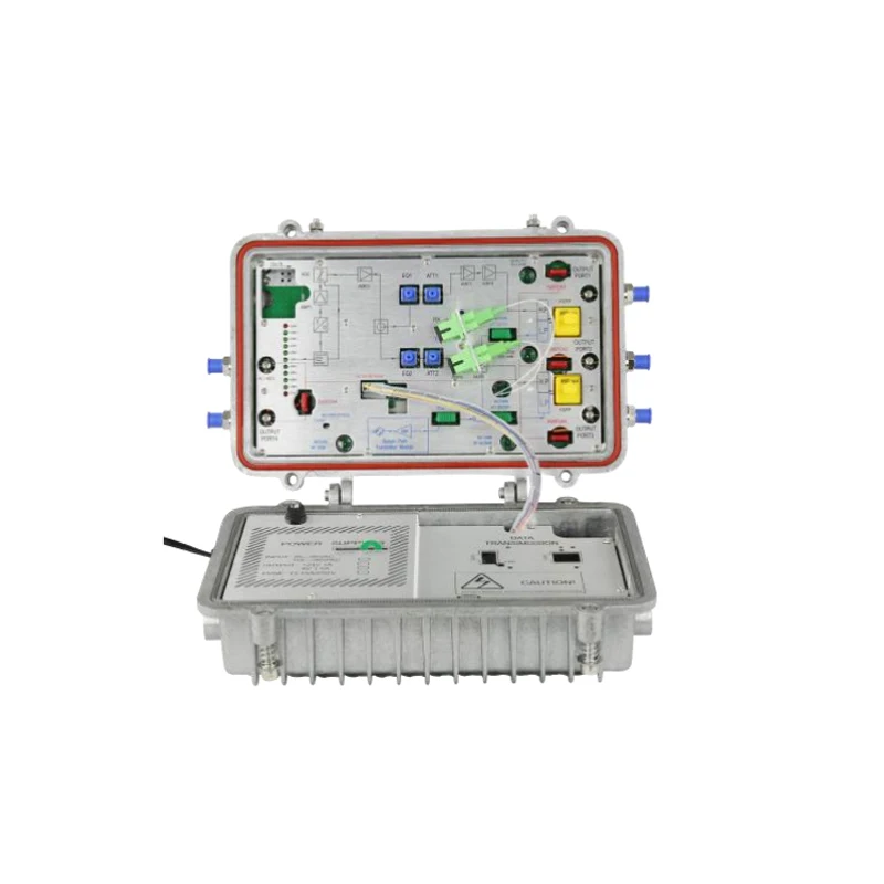 

Optical Receiver for Outdoor, Mini FTTH CATV Optical Receiver, Bi-directional Four Outputs, Best Price, Customized