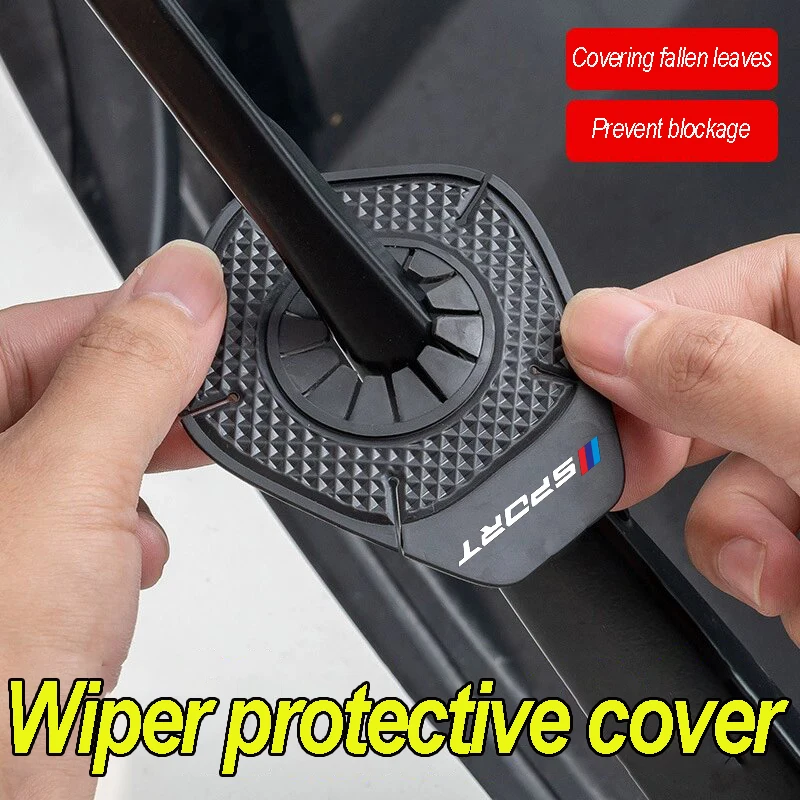 Car Windshield Wiper Protective Cover Universal for Prevent Debris Prevention Leaf Falling Wiper Bottom Hole Dustproof Cover