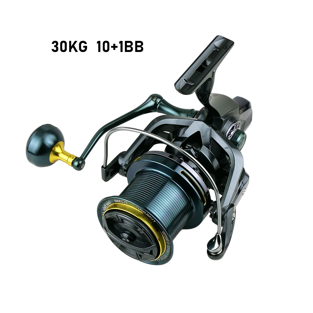 High Quality All Metal Surf Fishing Reels Series 10+1 Bearings 30 KG Max Drag Fishing Reel Can Sea Fishing Spinning Wheel
