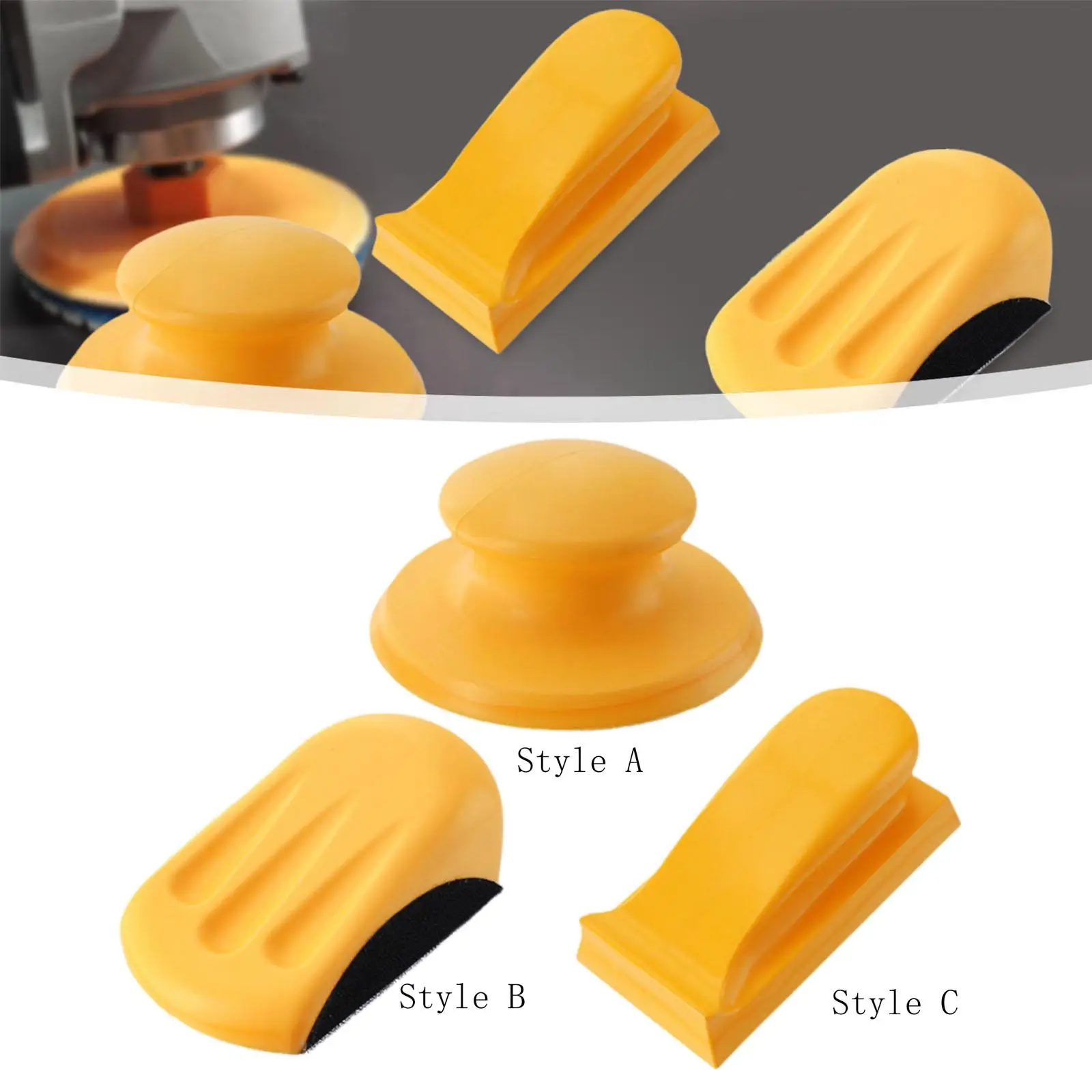 

Hand Sander Convenient Hand Sanding Block for Polishing Grind Polish Tools