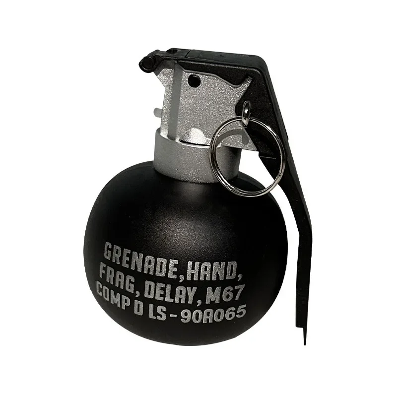 Śliczny Rekwizyt Granatu Nowy Kolorowy Schemat Dzieci Gra Zewnętrzna Zabawka Plastikowy Model Cosplay Granat Symulacja Dźwięk Światło Rekwizyty Prezent dla Chłopca