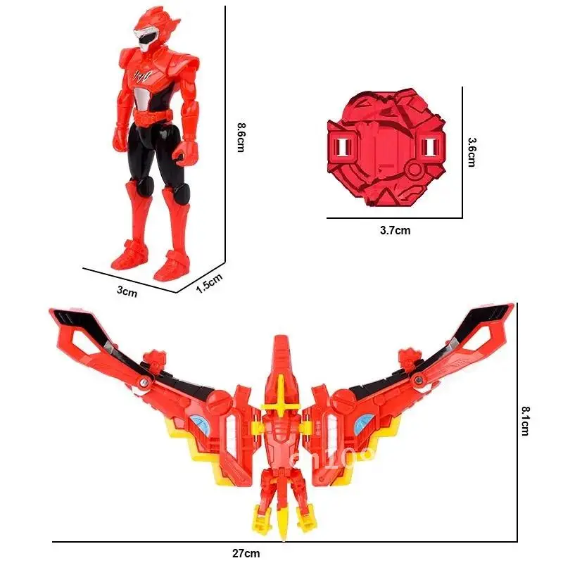 Mais novo mini brinquedos de transformação de força figuras de ação miniforce x simulação animal dinossauro deformação mini agente brinquedo