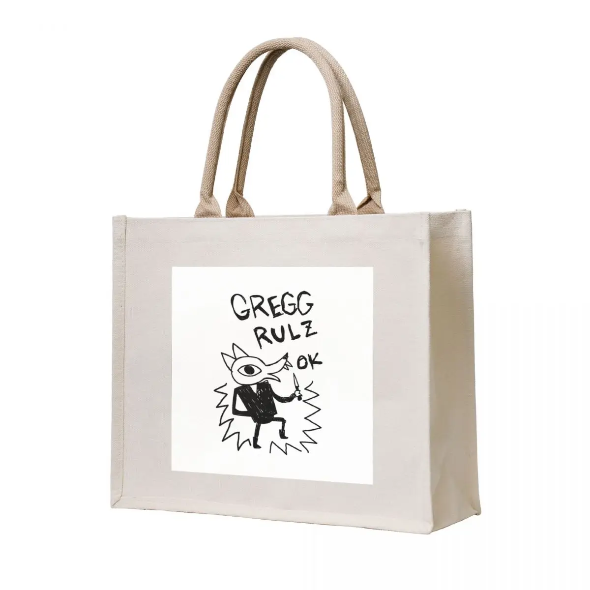 

Gregg Rulz Ok Tote Bag Big bag women hand bag ladies Customizable tote reusable shopping