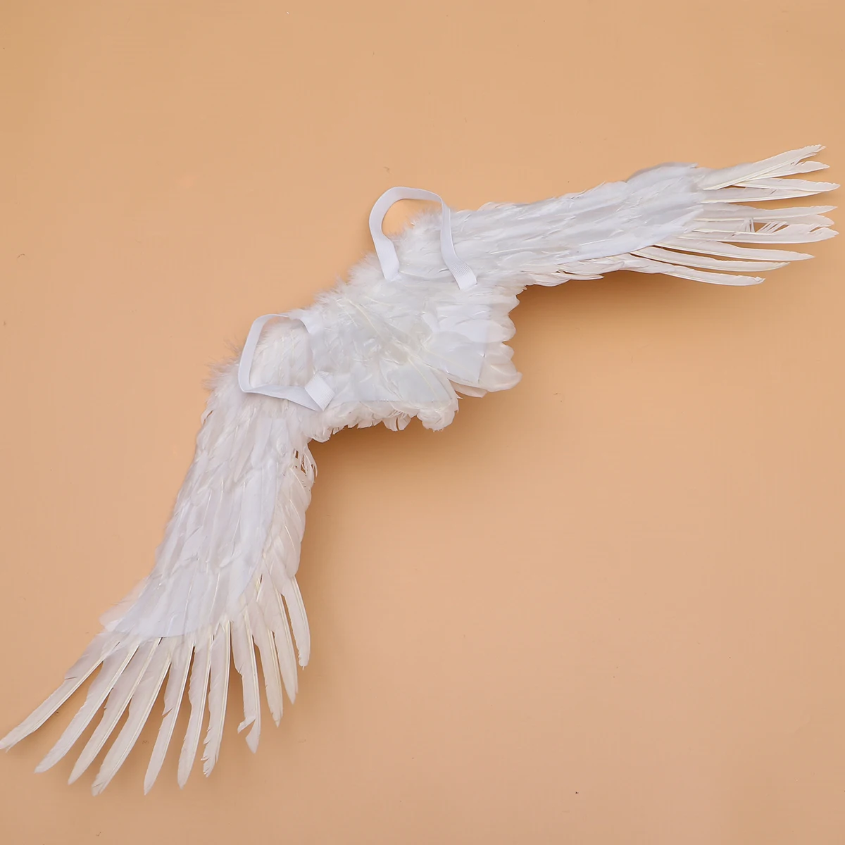 

1 pc White Angel Costume Kids Halloween Party Cosplay Accessory Fairy Wing Women Men Infant Toddler