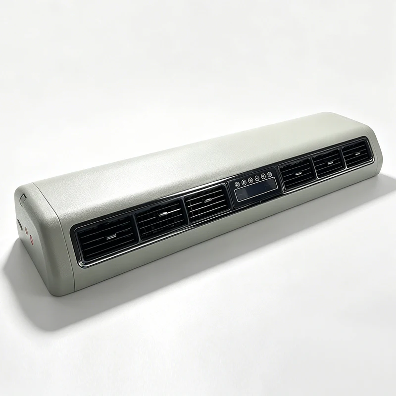 Auto Electric 24V DC Parking Air Conditioner Battery Power 24V air Conditioner Inverter for Excavator Tractor Source Factory