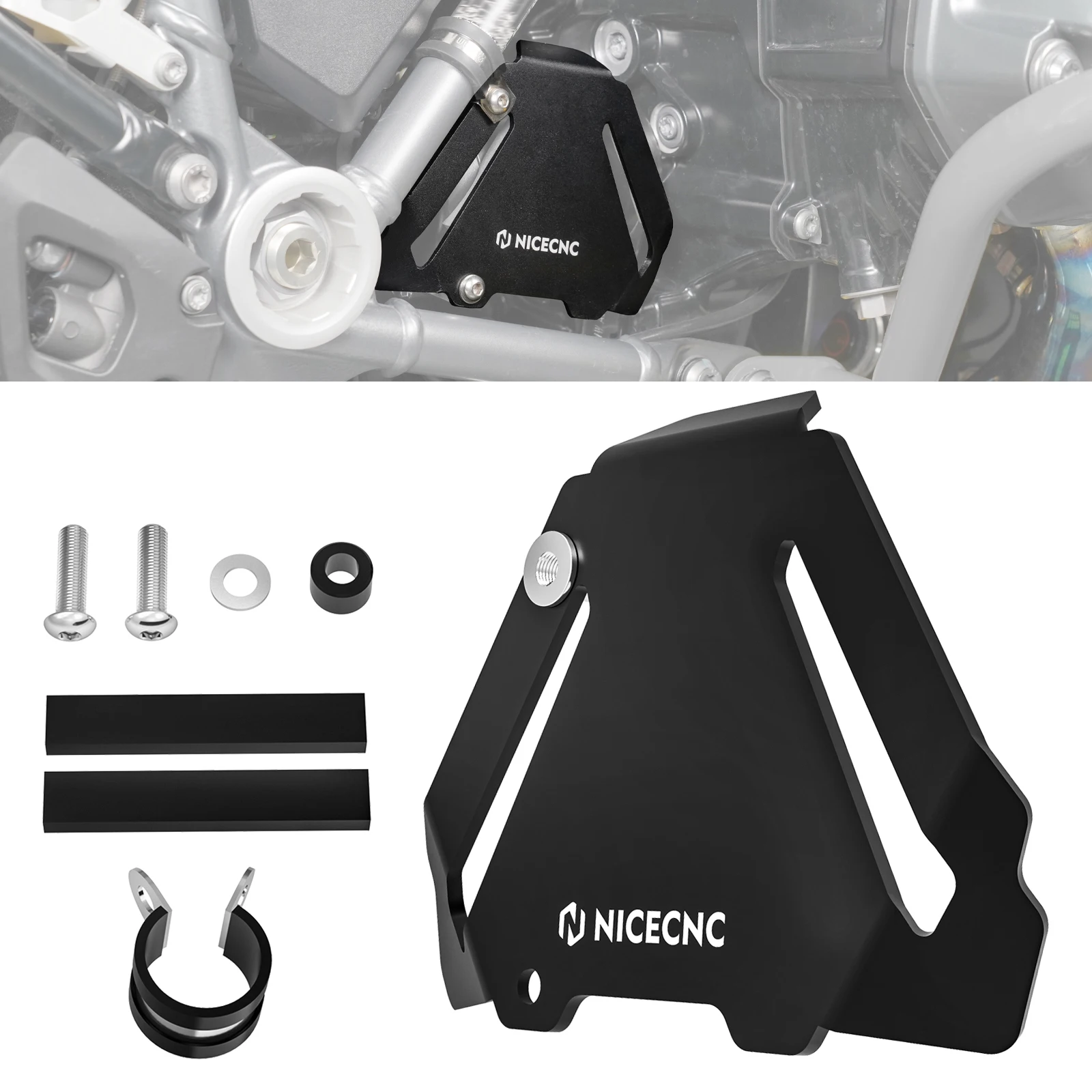 Motorcycle Starter Guard Cover Protector for BMW R1200GS/Adventure R1250GS/Adventure R1200GSA R1250GSA R1200 R1250 R RS RT