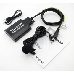 Bluetooth Kit Yatour Car audio AUX for Volvo C70 with SC700 SC800 SC815 SC816 SC901 AUX adapter Digital Music Changer YTBTK