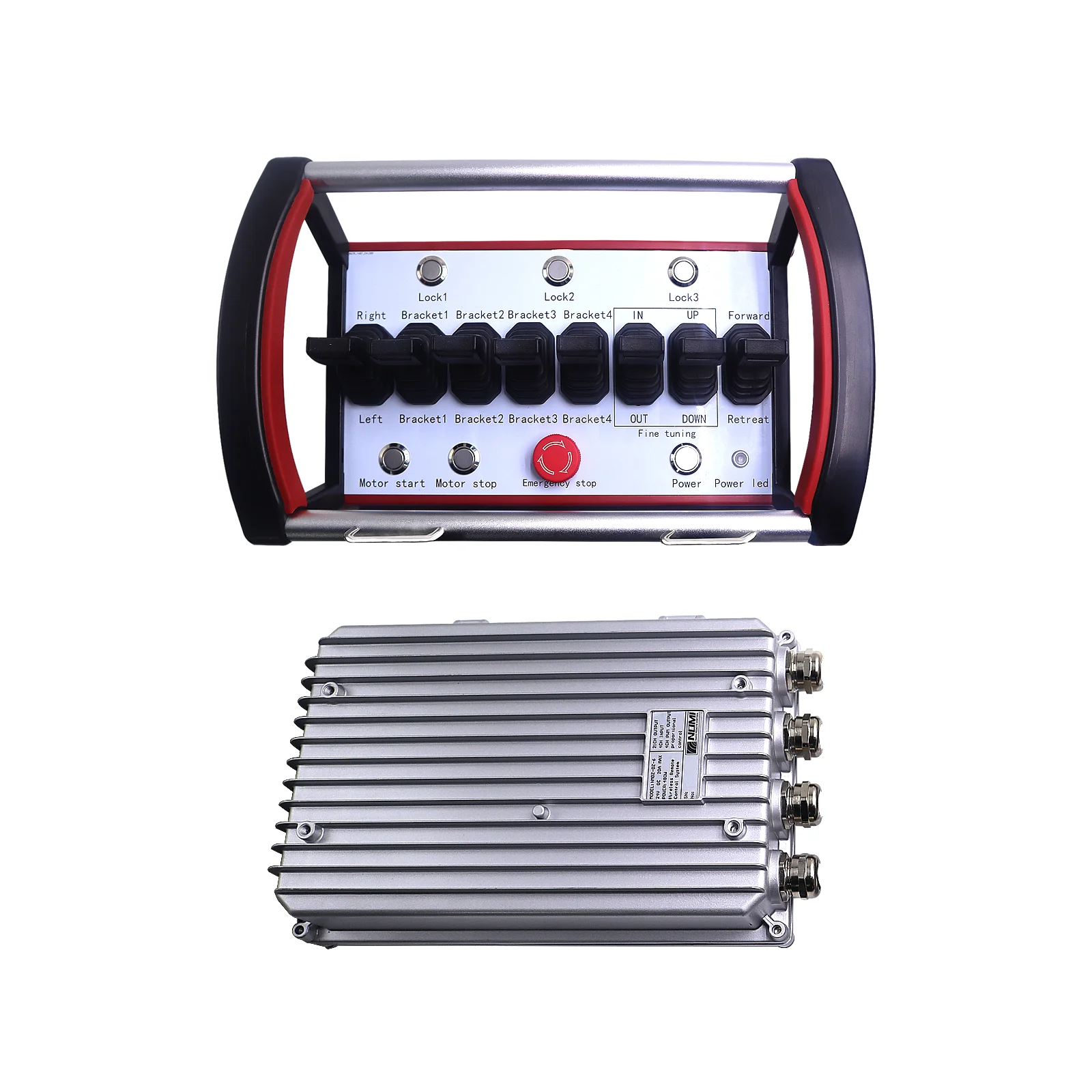 Hot Sale 8 Levers Hydraulic Joystick Proportional Valve Truck Crane Industrial Smart Remote Control Kits