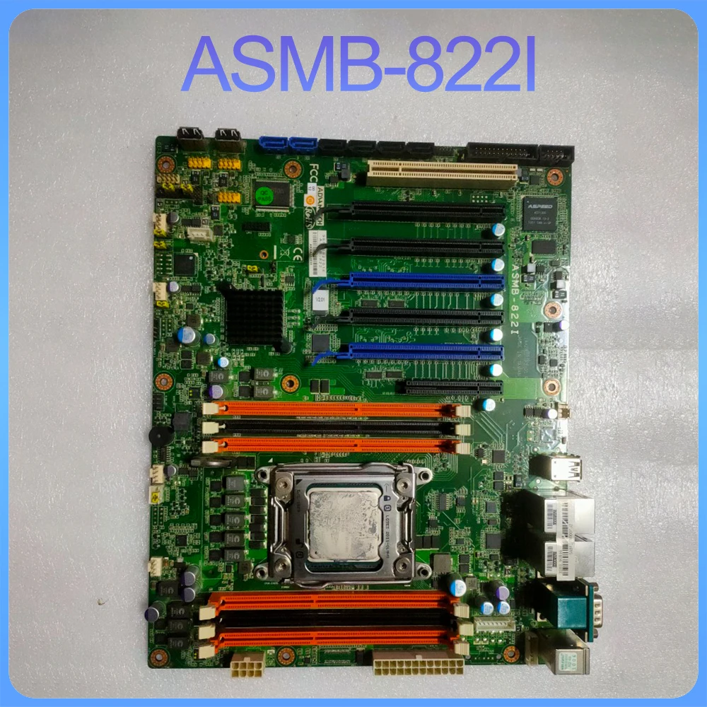 

For Advantech Industrial Control Motherboard Dual-port DDR3 2011 pin ASMB-822I