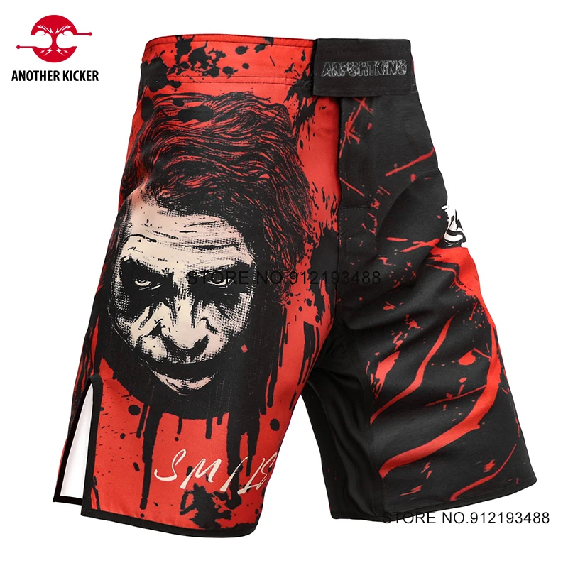 MMA Shorts Fitness Sports Training Competition MMA Boxing Shorts Muay Thai Grappling Pants Wrestling Martial Arts Fight Trunks