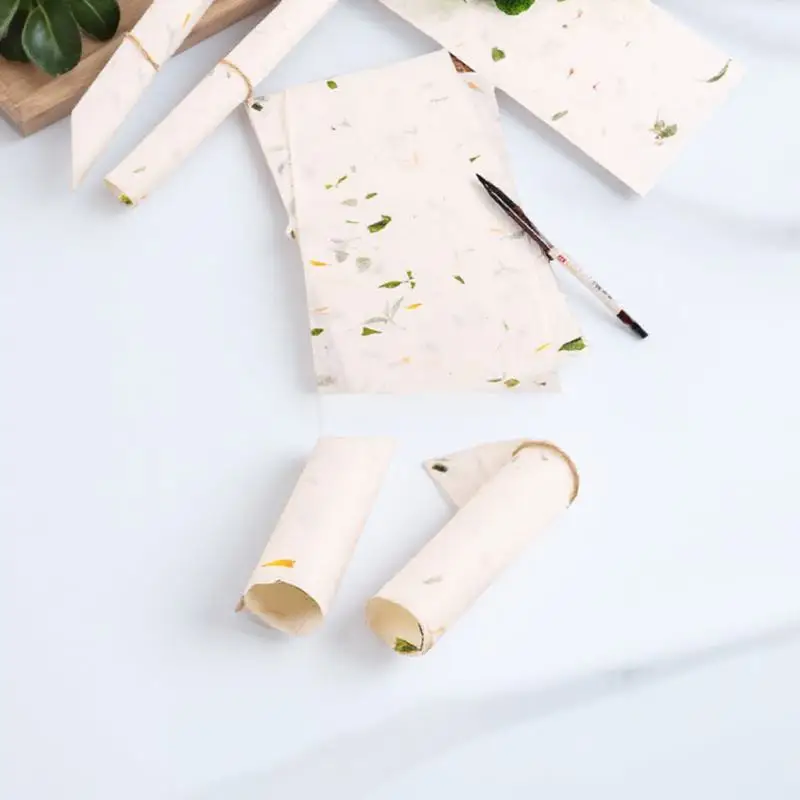40 arkuszy chińskiego papieru kaligraficznego Xuan, cienki papier ryżowy do ćwiczeń malowania, rysowania Sumi, pędzla, tuszu i pisania.