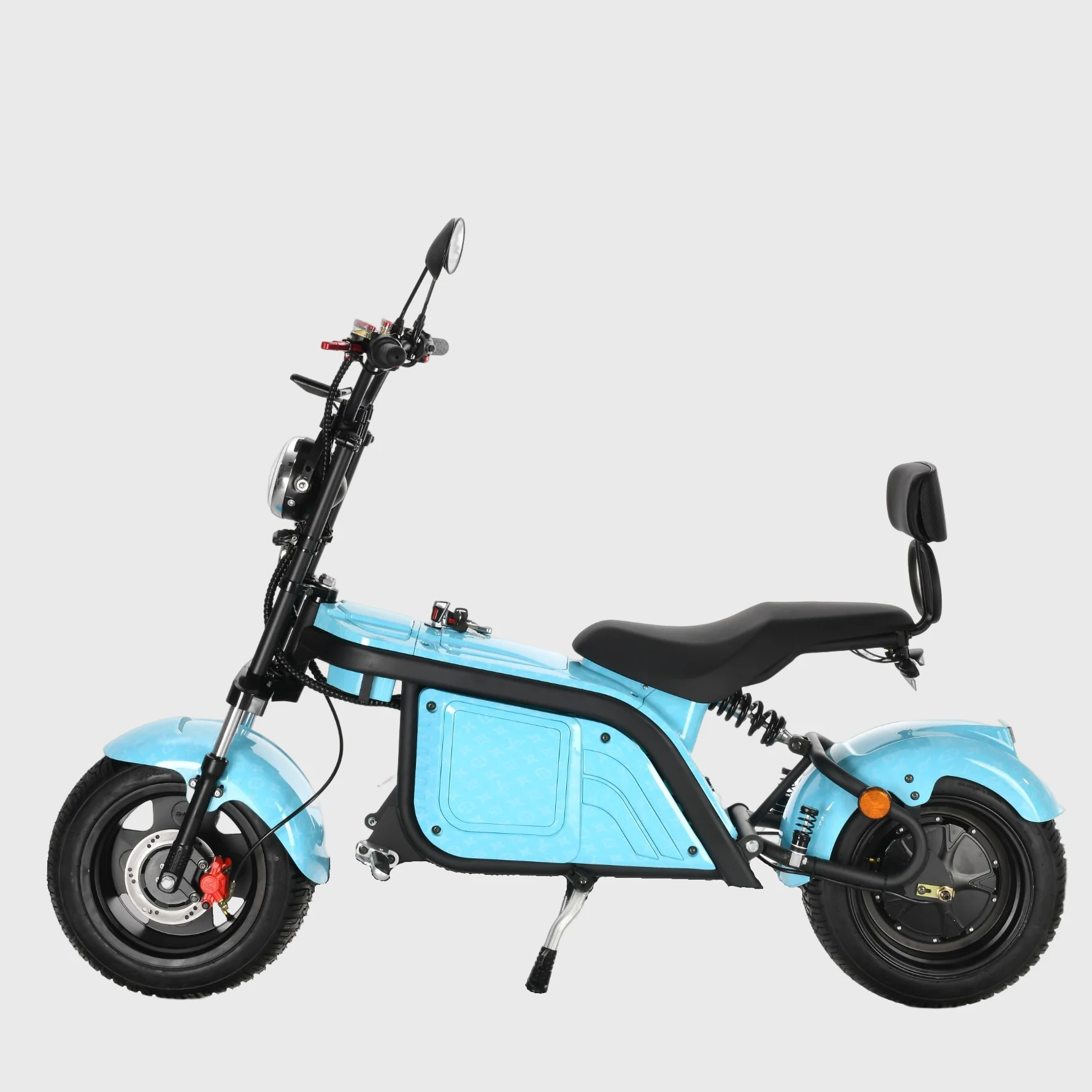 Off road tyre 3000w/2000w beach car scooter fat tire 2 Wheel electric tricycle citycoco