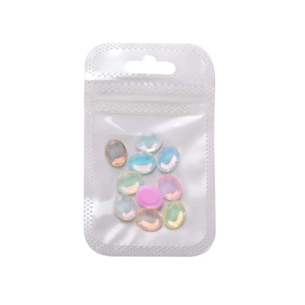 Aurora decorações decorações de unhas macaroon cor rhombic jóias de unhas amor coração estrelas acessórios de unhas salão de beleza