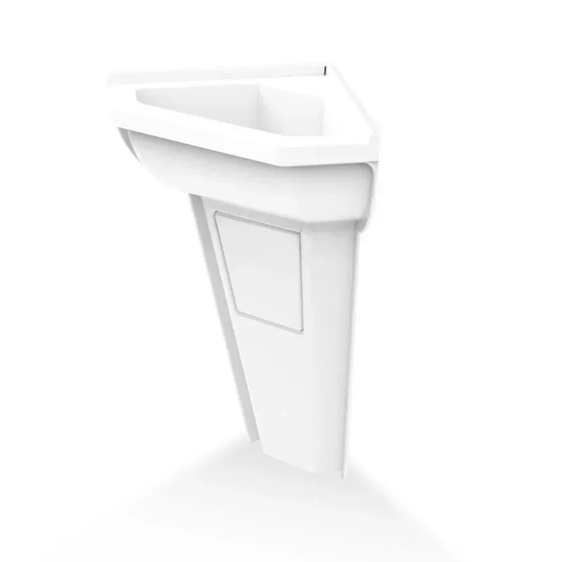 Bathroom triangular basin wash basin washbasin, plastic parts