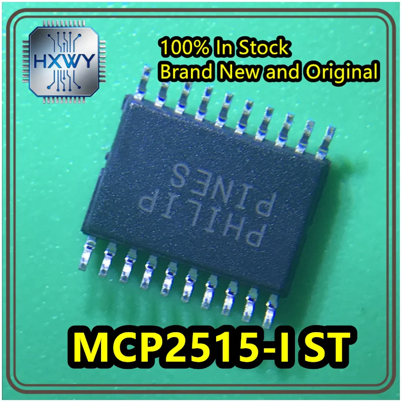 (5/20 pieces) MCP2515-I/ST MCP2515I TSSOP-20 Independent CAN Controller Chip Brand New Original Stock