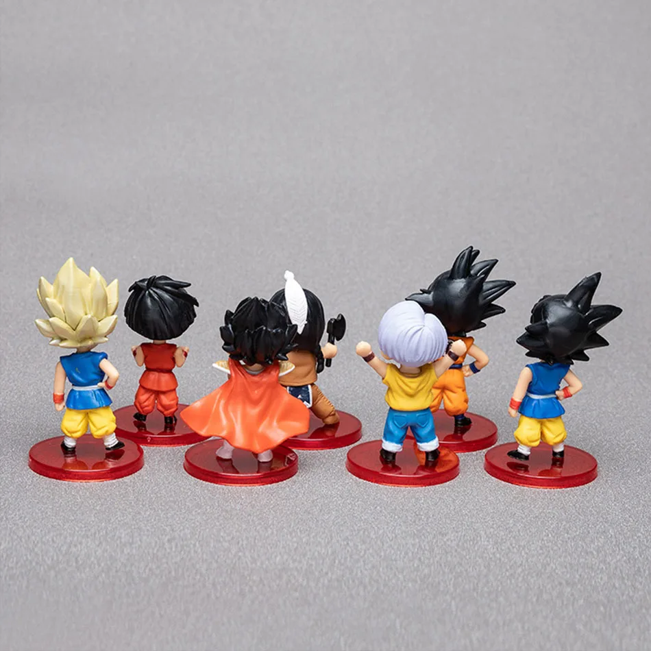 13/18/21 teile/satz Dragon Ball Z Super Saiyajin Goku Anime Figur Gohan Vegeta Broly Piccolo Majin Buu action Figur Modell Geschenk Spielzeug – Detail 7