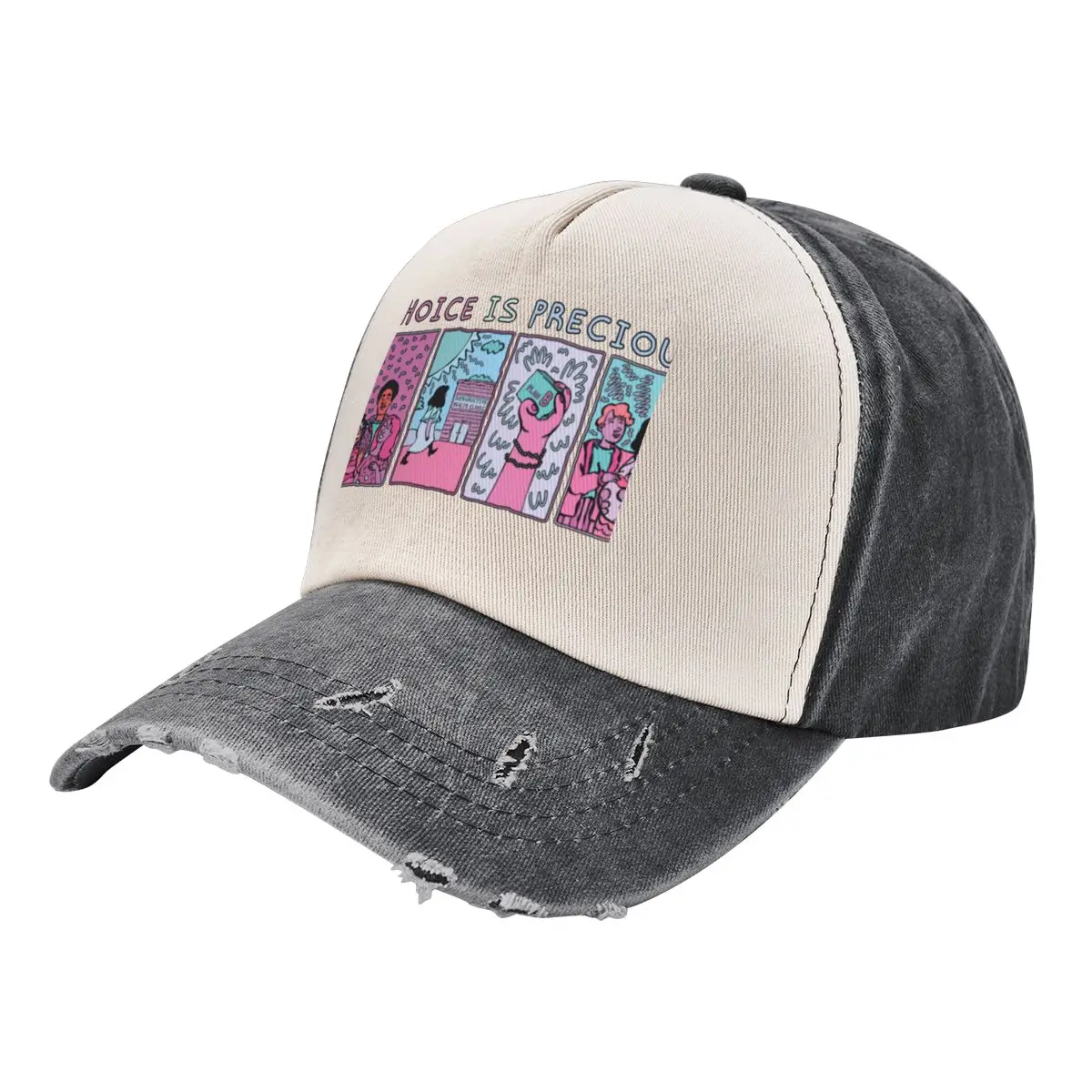 

Choice is Precious Baseball Cap Gentleman Hat foam party Hat Women's Hats For The Sun Men's