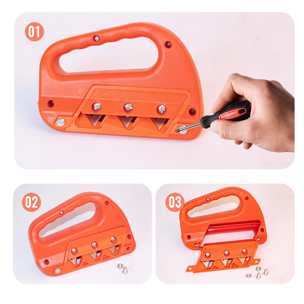 45°/60° Angle Adjustable Plasterboard Quick Cutter Gypsum Board Hand Plane Precision Drywall Edge Chamfering Woodworking Tool