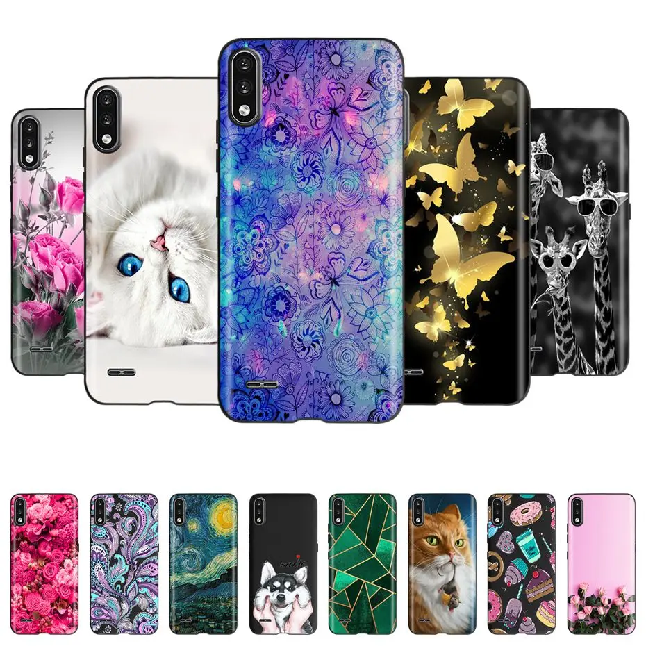 Para lg k22 LM-K200 k200e k200b moda padrão caso de telefone macio silicone tpu capa traseira para lg k22 k 22 2020 fundas