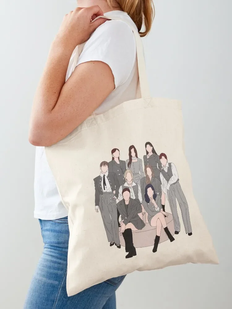 TWICE EYES WIDE OPEN Tote Bag Women bags Women's beach bags Tote Bag