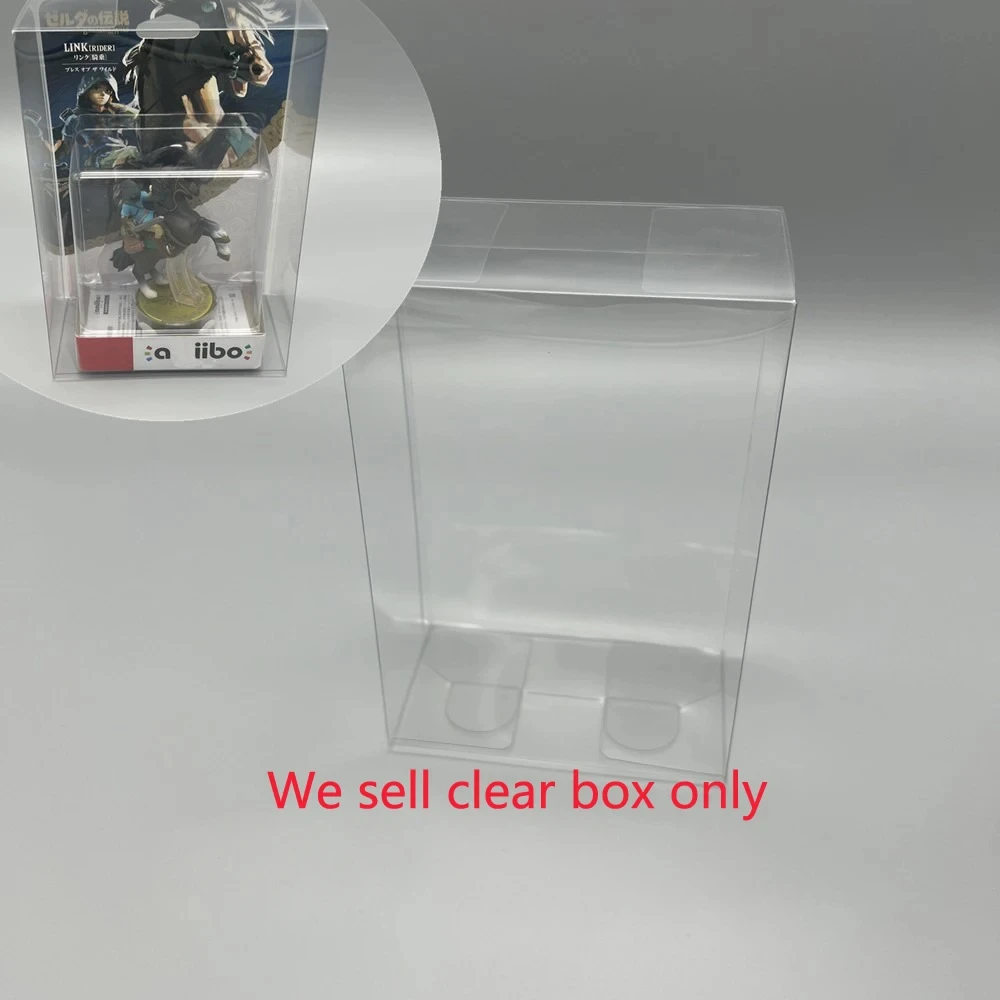 Transparent Clear box For Switch NS amiibod Tears of the Kingdom Protector collection storage protective display box