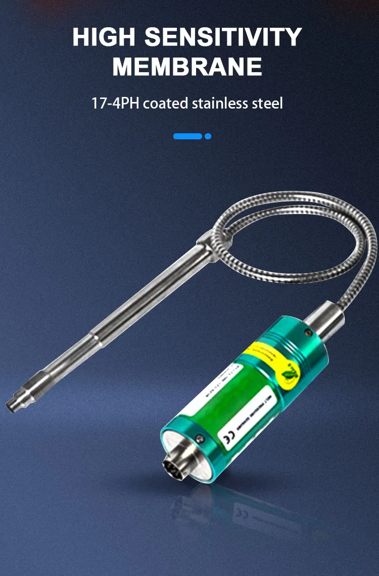 2026 Fiber Optic Melt Pressure Transmitter for MPE Plastic Extrusion