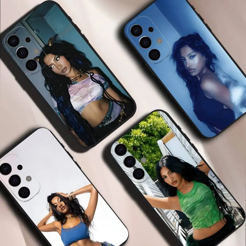 

Singer L-Lara Raj For Samsung S26,S25,S24,Ultra,S20,S30,Plus,S22,S23,Ultra,Plus,5G Soft TPU Cover Phone Case