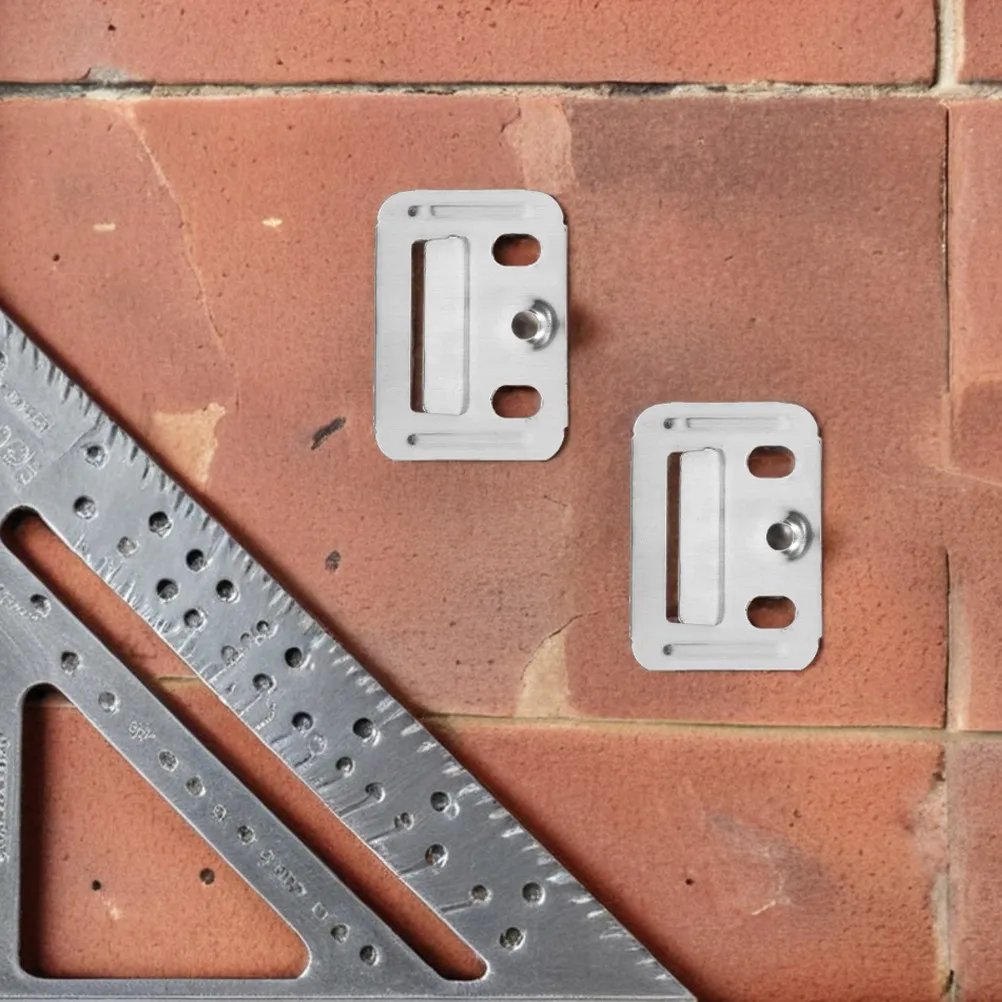 100Pcs Wall Panel Fixing Clips Stainless Steel Integrated Panel Buckles Fast Installation Sleek Aesthetic Mounting Solution