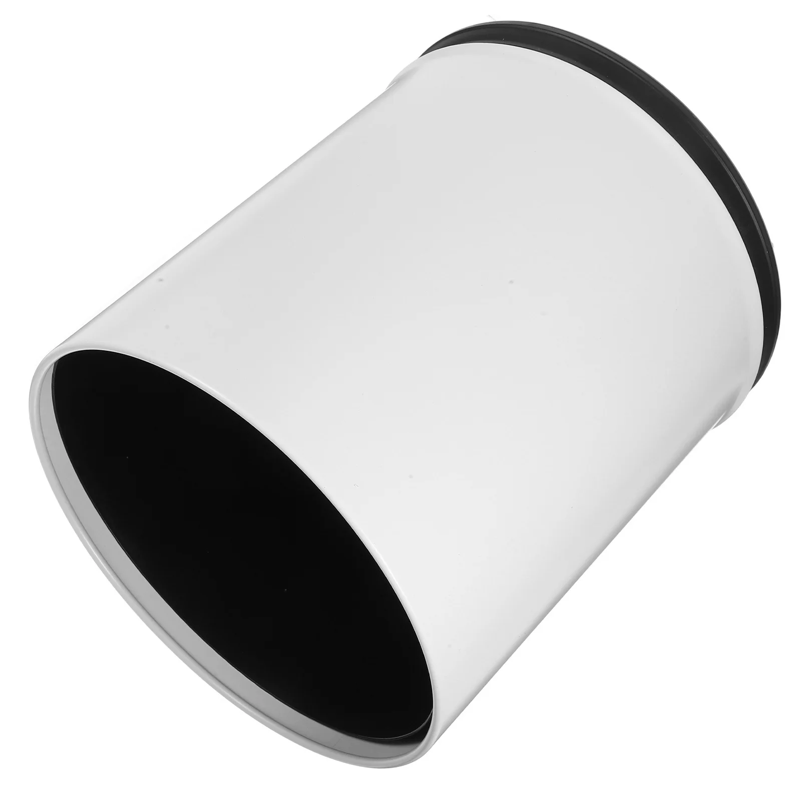 

1pcs Layer Trash Can 10L Round Garbage Bin For Kitchen Bathroom Office Home Pp Plastic Waste Kitchen Trash Can Basket